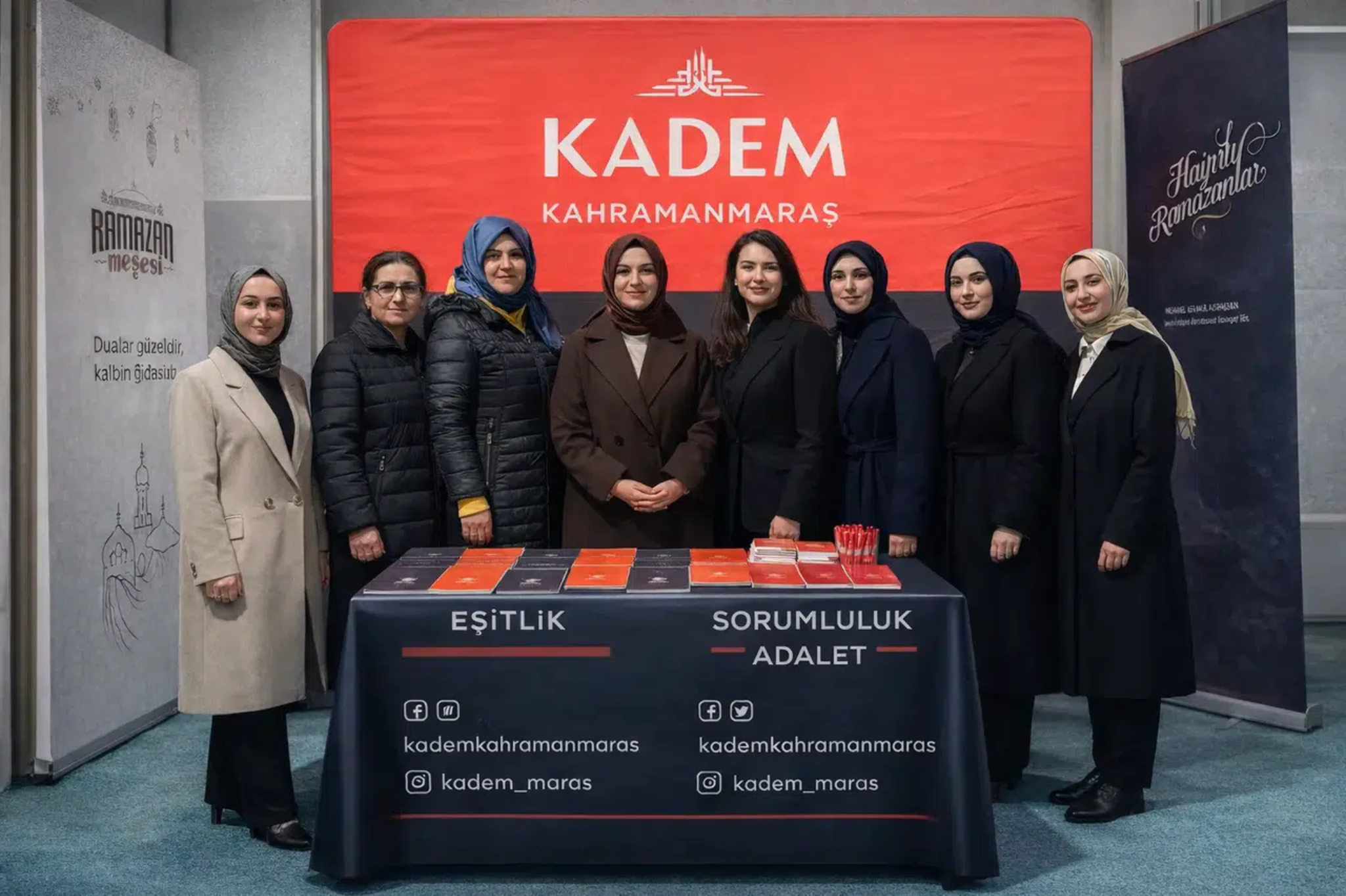 Kadınlar Günü İçin İftar Çadırında Anlamlı Buluşma