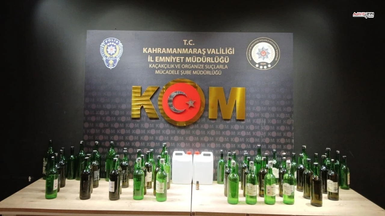 KOM ekipleri Kahramanmaraş'ta tarihi eser ve silah kaçakçılarını yakaladı