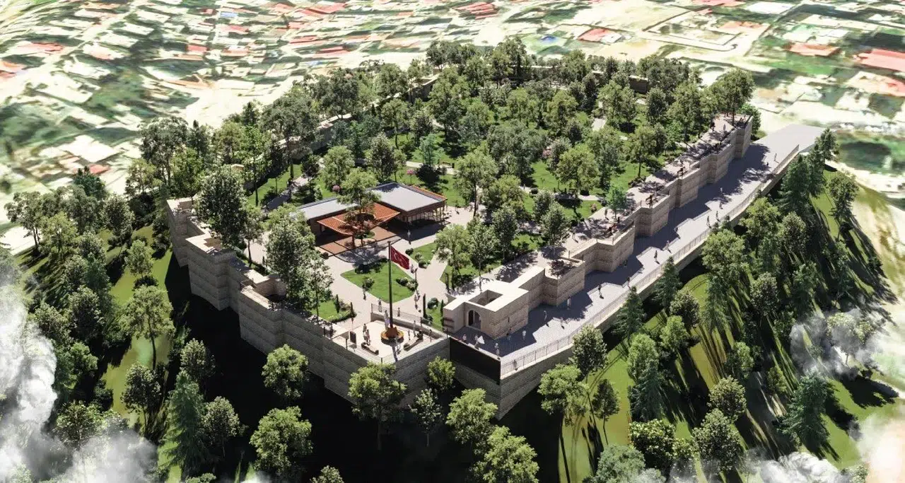 Kahramanmaraş Kalesi’nde Tarihi Restorasyon Sürüyor