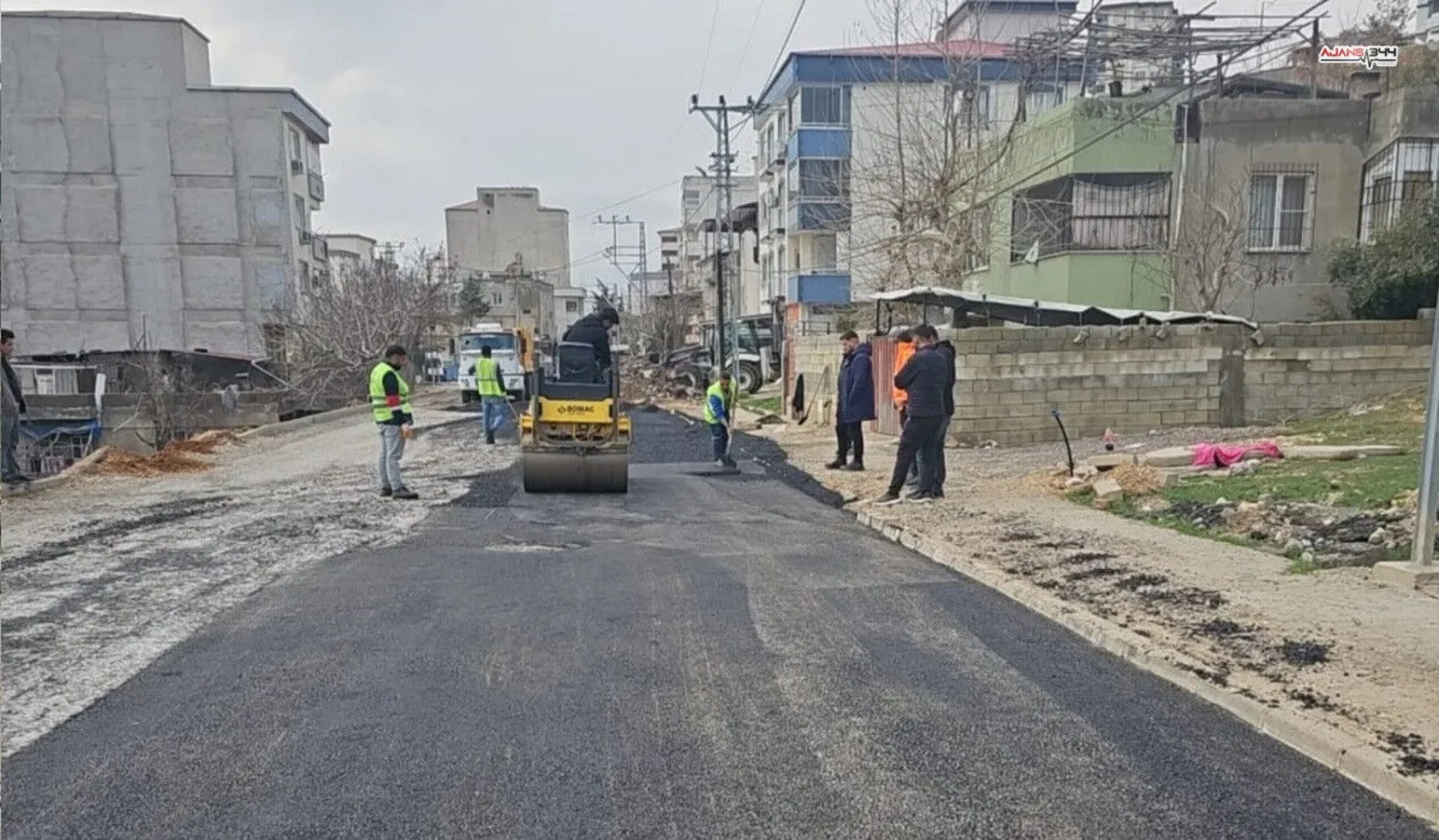 Kahramanmaraş’ta Sıcak Asfalt Seferberliği: Dulkadiroğlu’nda Yollar Baştan Sona Yenileniyor