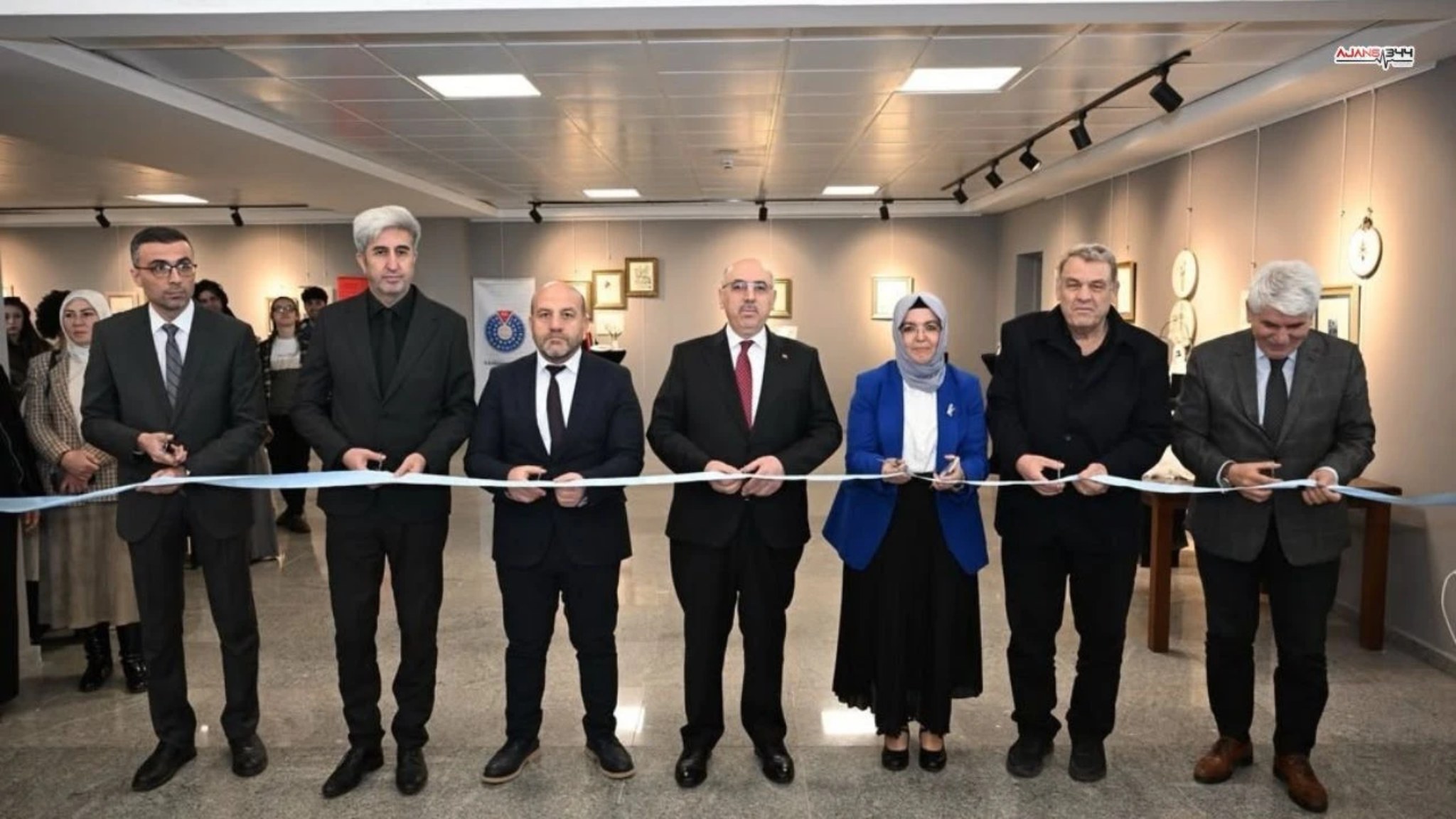 KSÜ’de “Edebiyattan Nakışa” Sergisi Açıldı
