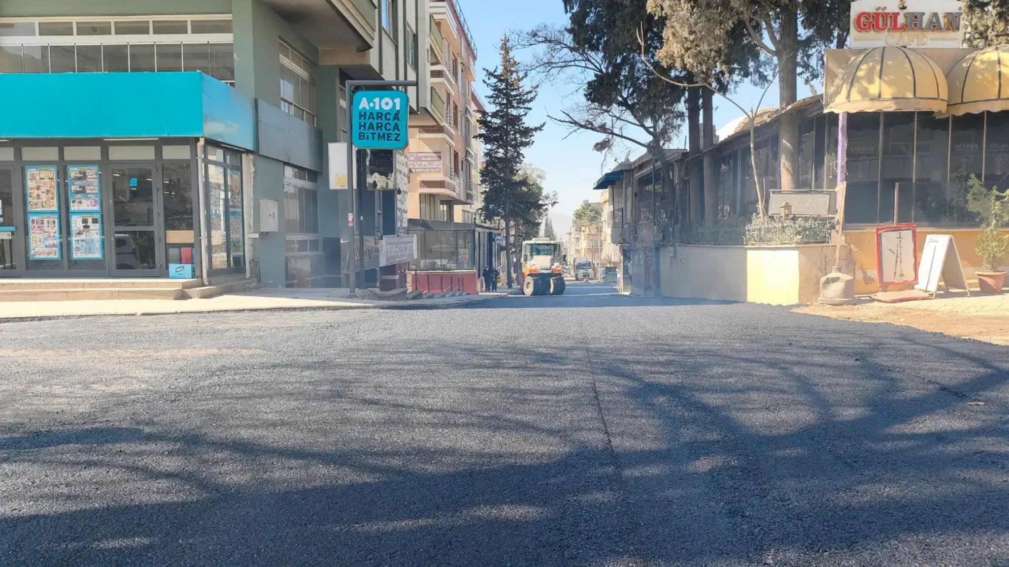 Kahramanmaraş’ta Asfalt Çalışmaları Aralıksız Sürüyor