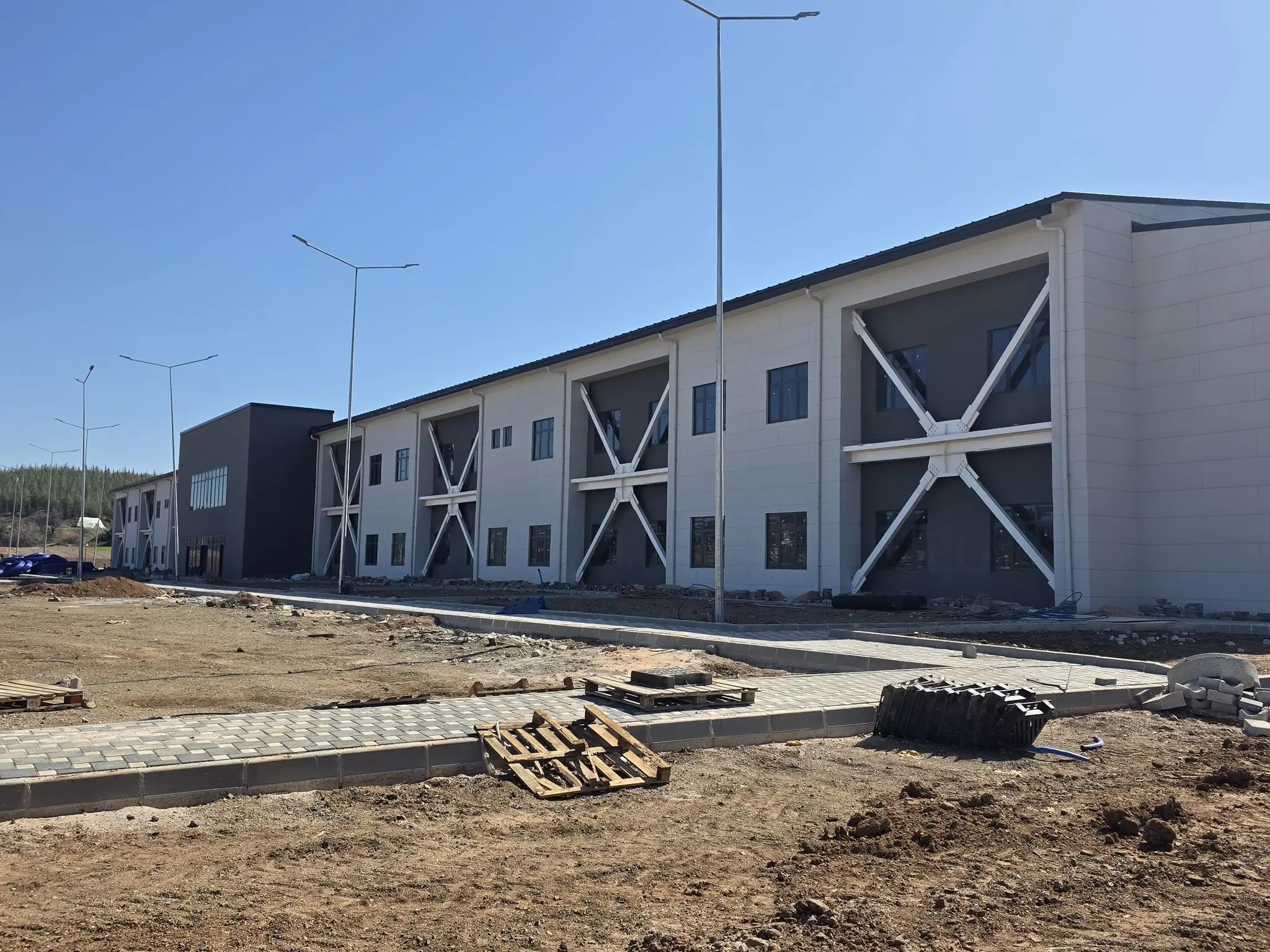 Necip Fazıl Şehir Hastanesi Ek Binada Sona Gelindi