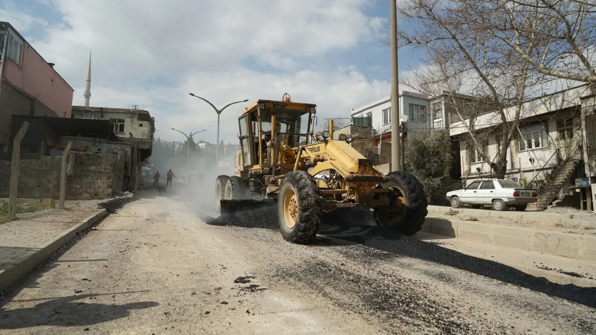 Şehir Merkezinde Asfalt Çalışmaları Hızlandı