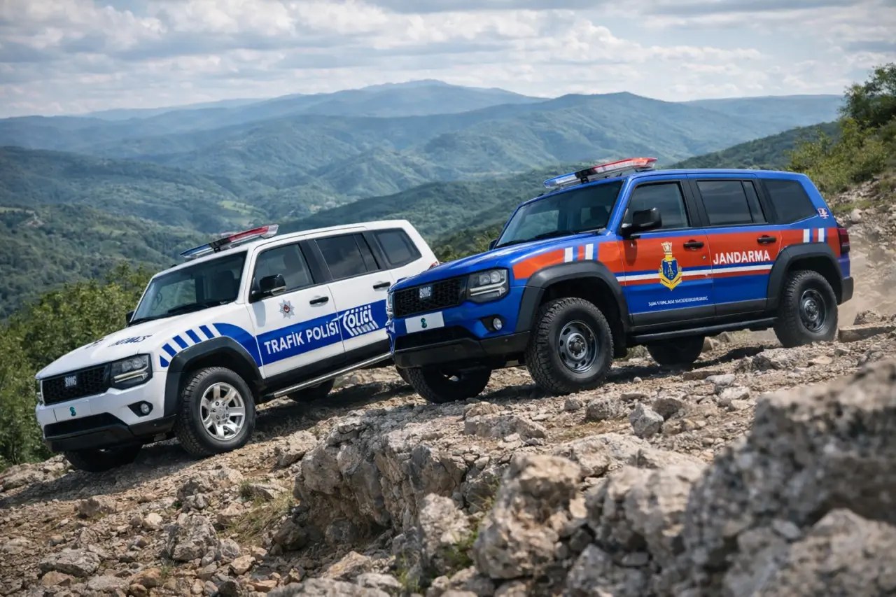 TULGA 4x4 Göreve Başladı, Yerli Zırhlı SUV Sahaya İndi