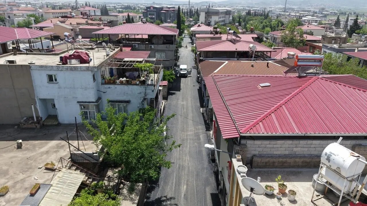 Dulkadiroğlu’nda Asfalt Seferberliği Sürüyor