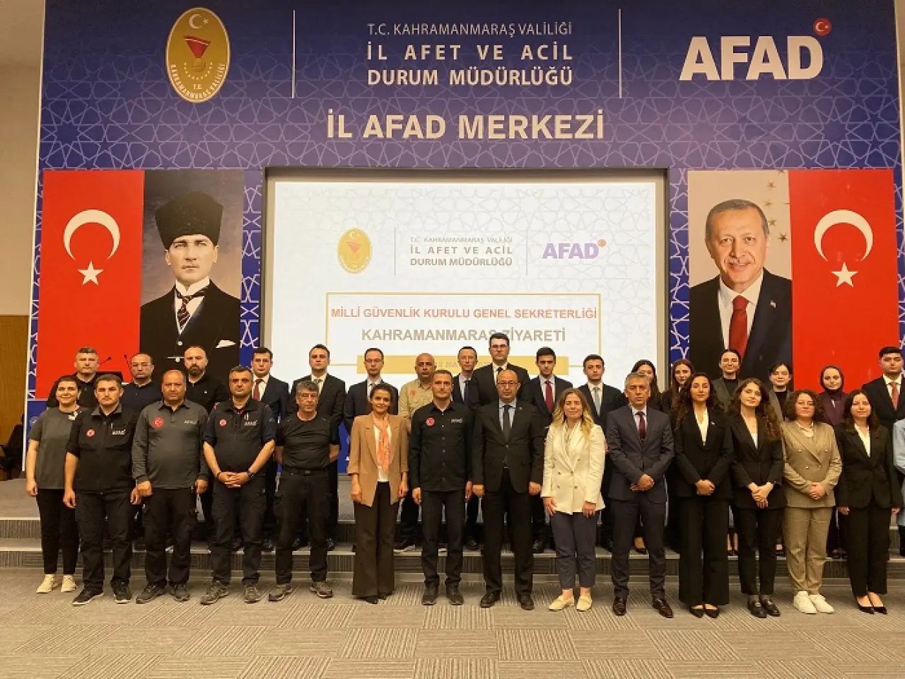 MGK Heyeti Kahramanmaraş’taki Çalışmaları İnceledi