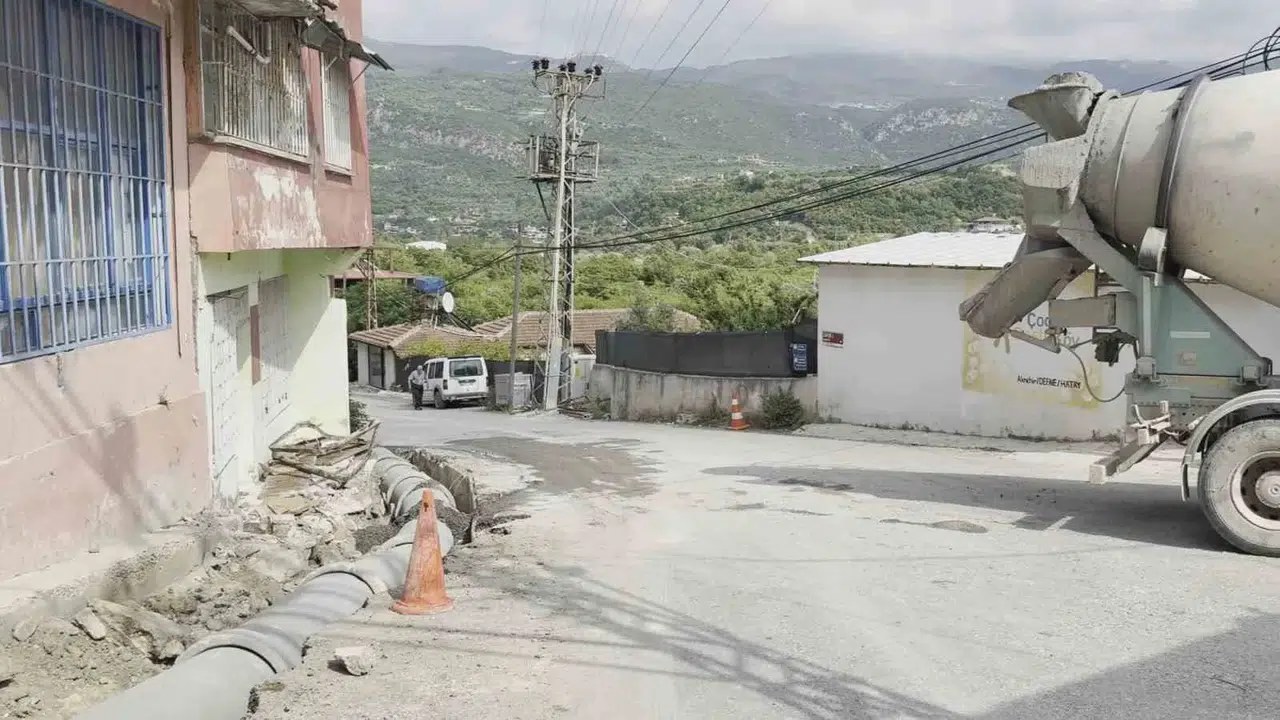 Yola Beton Döken Miksere 50 Bin TL Ceza