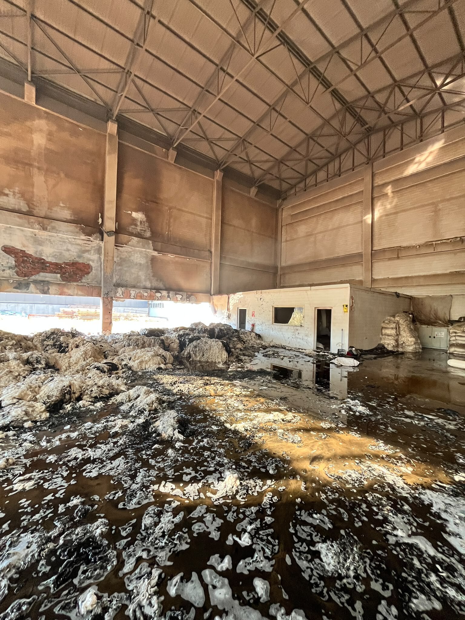Dulkadiroğlu’nda Fabrika Yangını Korkuttu
