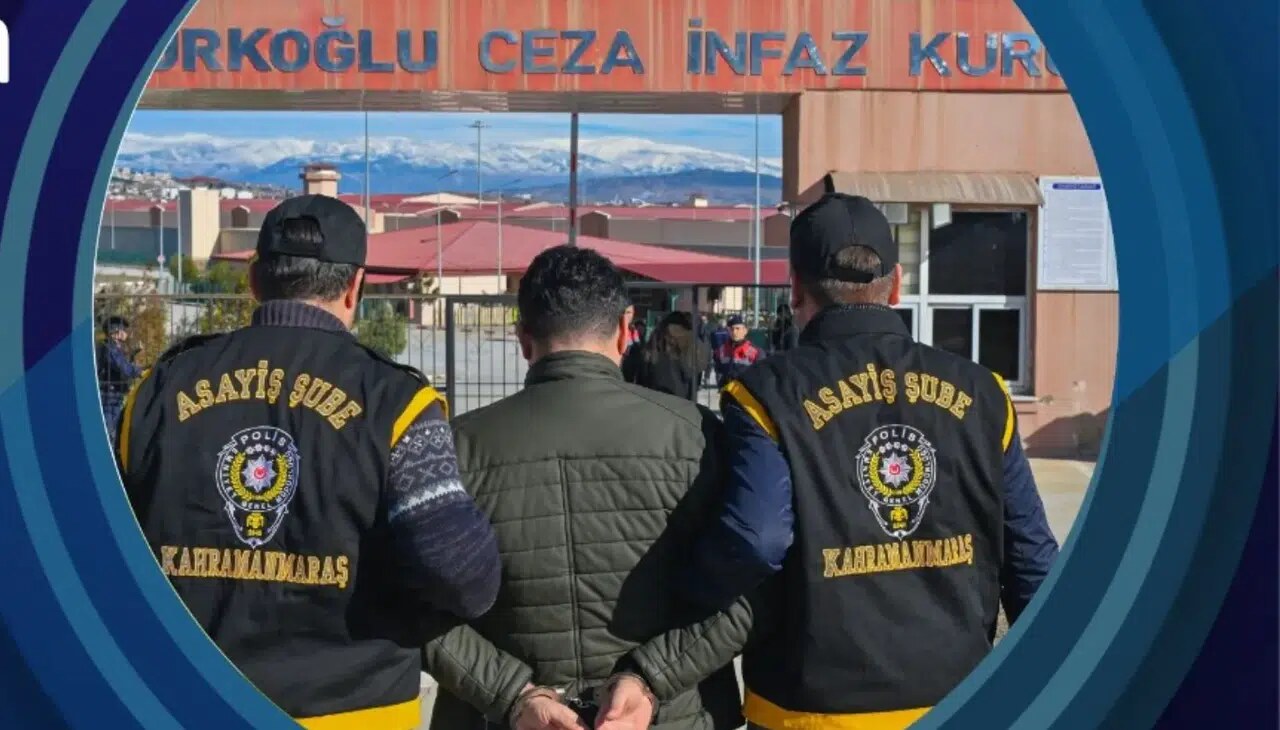 Kahramanmaraş'ta 10 Yıl Hapis Cezası Bulunan Firari Yakalandı
