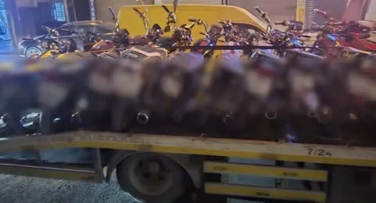 Gaziantep'te Motosikletlere Ceza Yağdı! 44 Araç Men