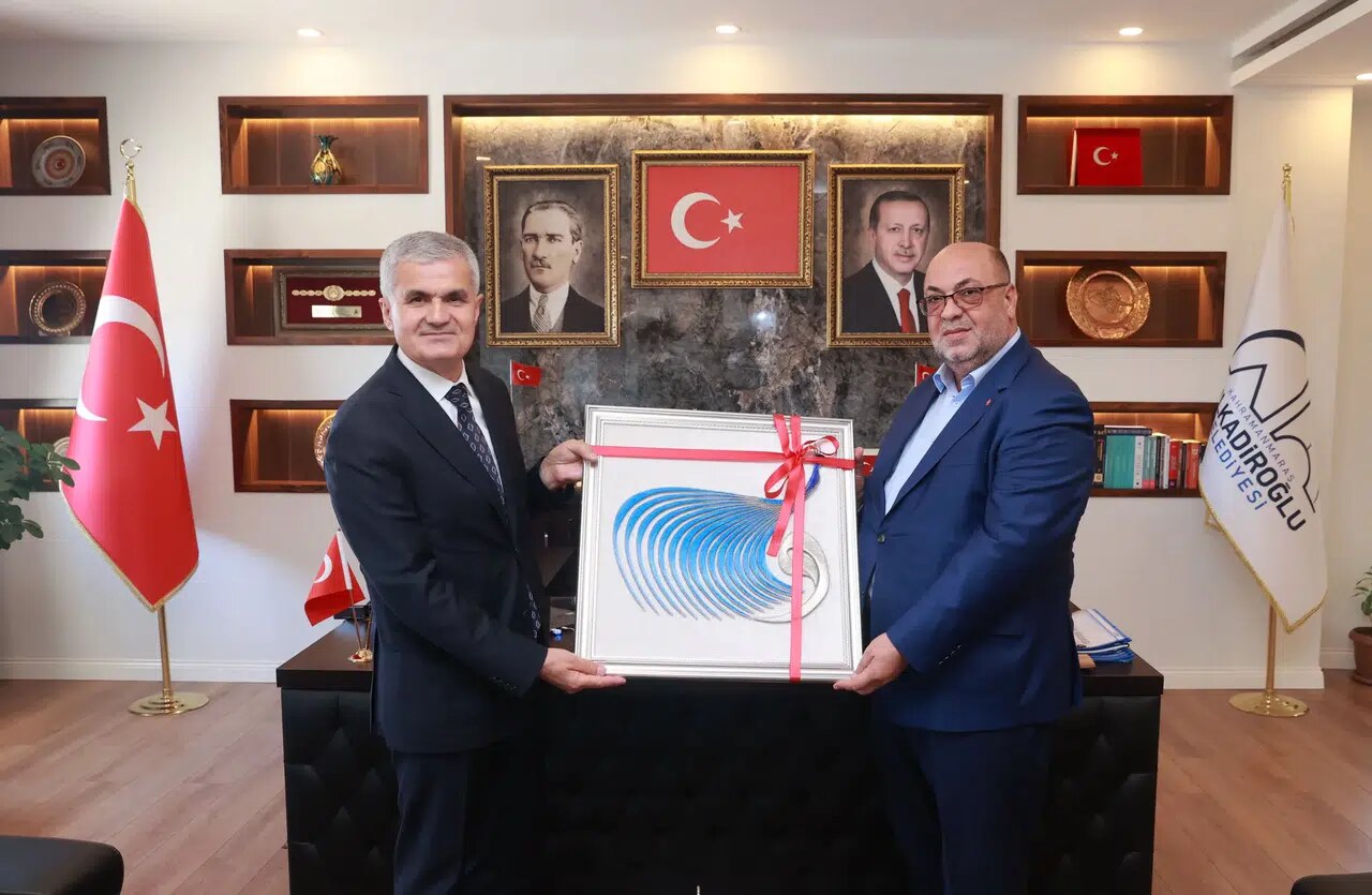 İl Millî Eğitim Müdürü Turan Akpınar'dan Dulkadiroğlu Belediyesine Ziyaret