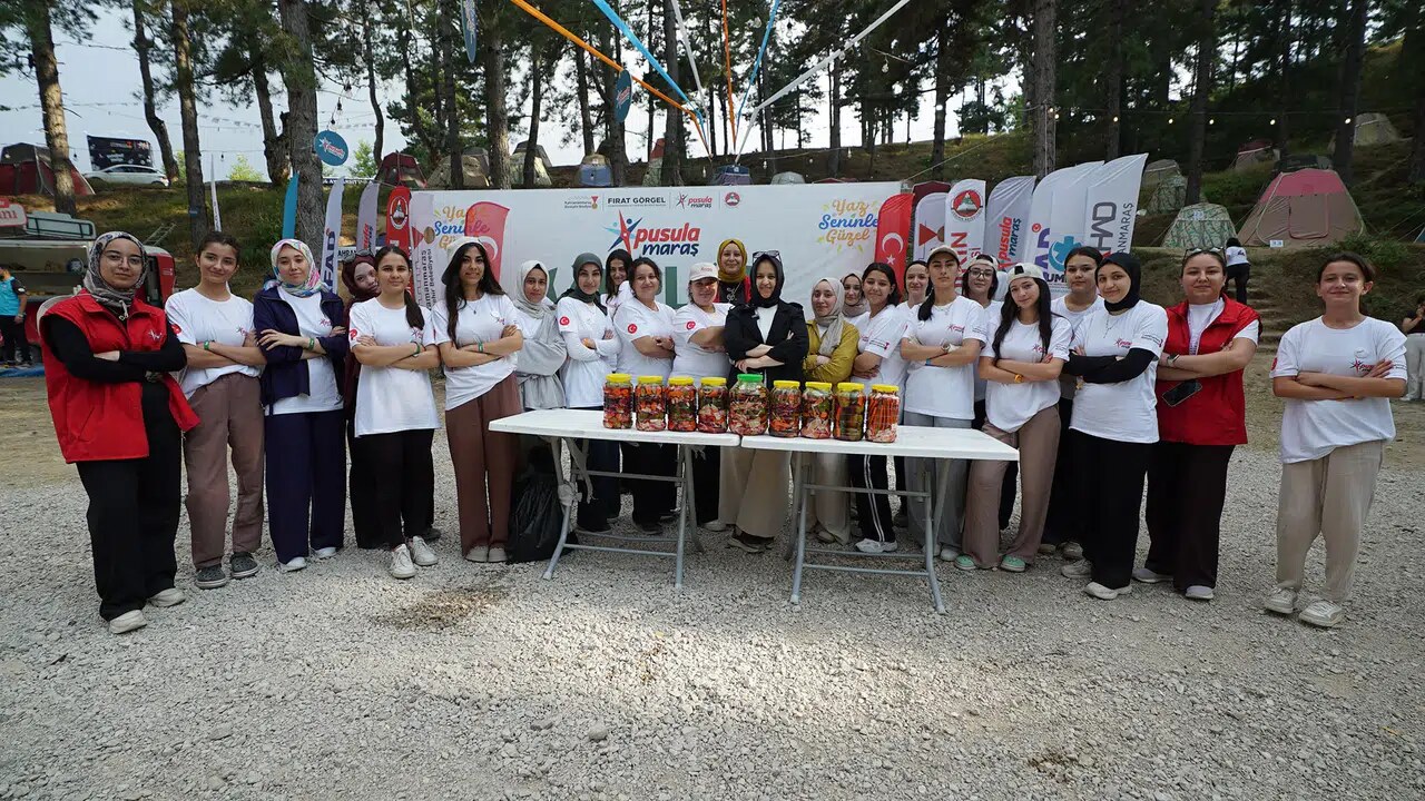 Pusula Maraş'tan Gençlere Gastronomi ve Doğa Kampı