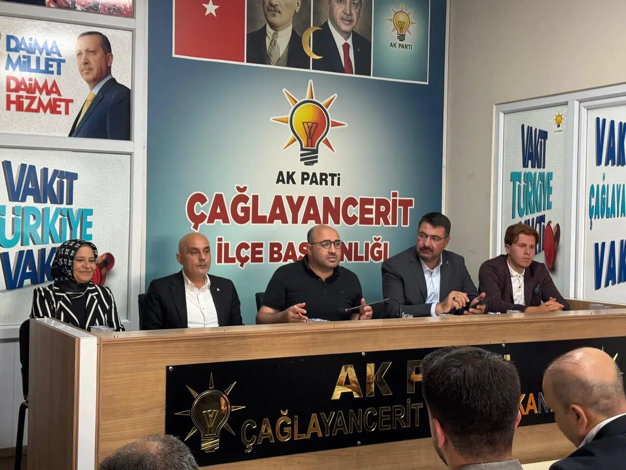 Mehmet Şahin'den Çağlayancerit'te Birlik Mesajı: Üretmeye Devam Edeceğiz