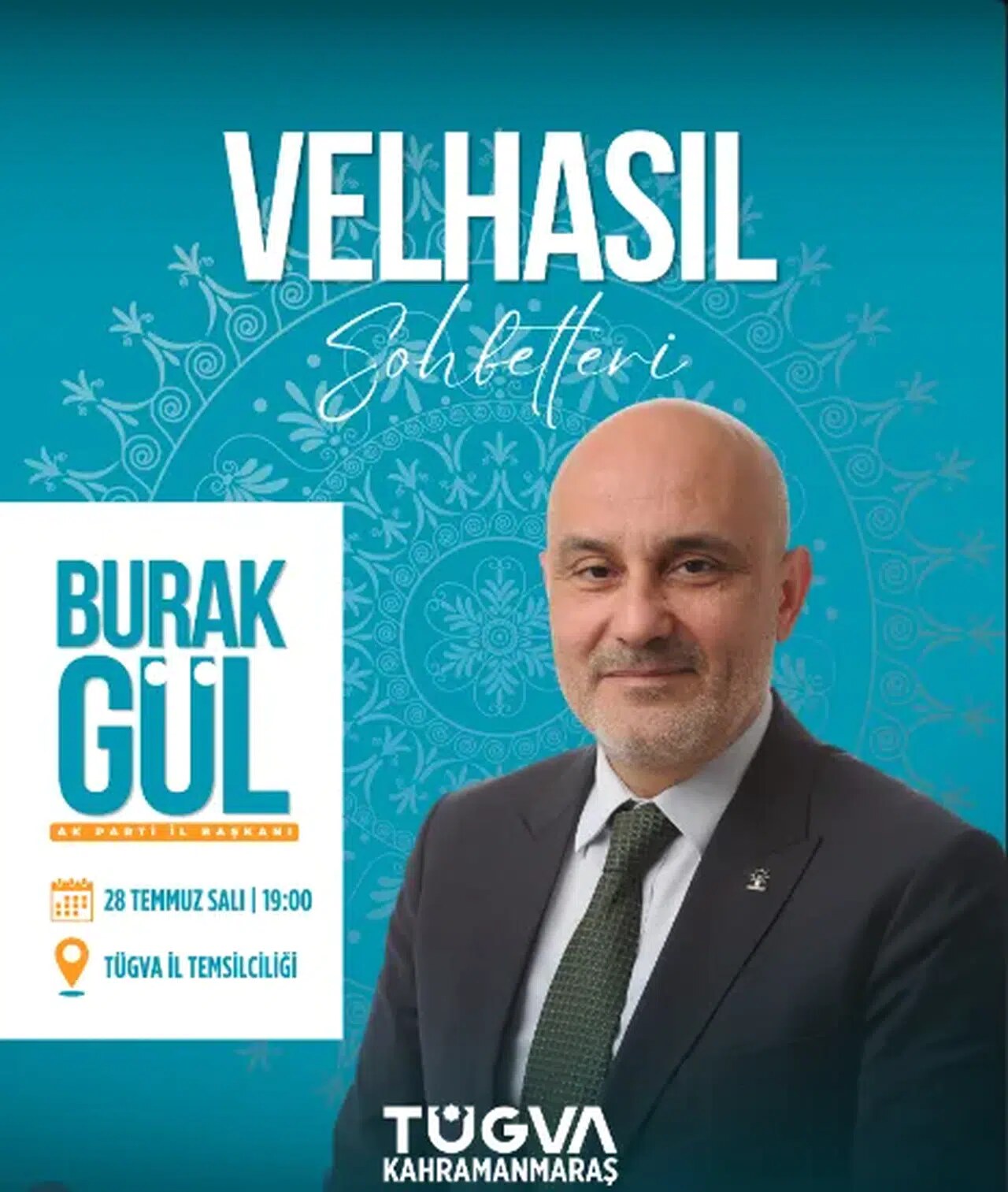 Burak Gül Gençlerle Buluşuyor! Velhasıl Sohbetleri'nin Konuğu Olacak