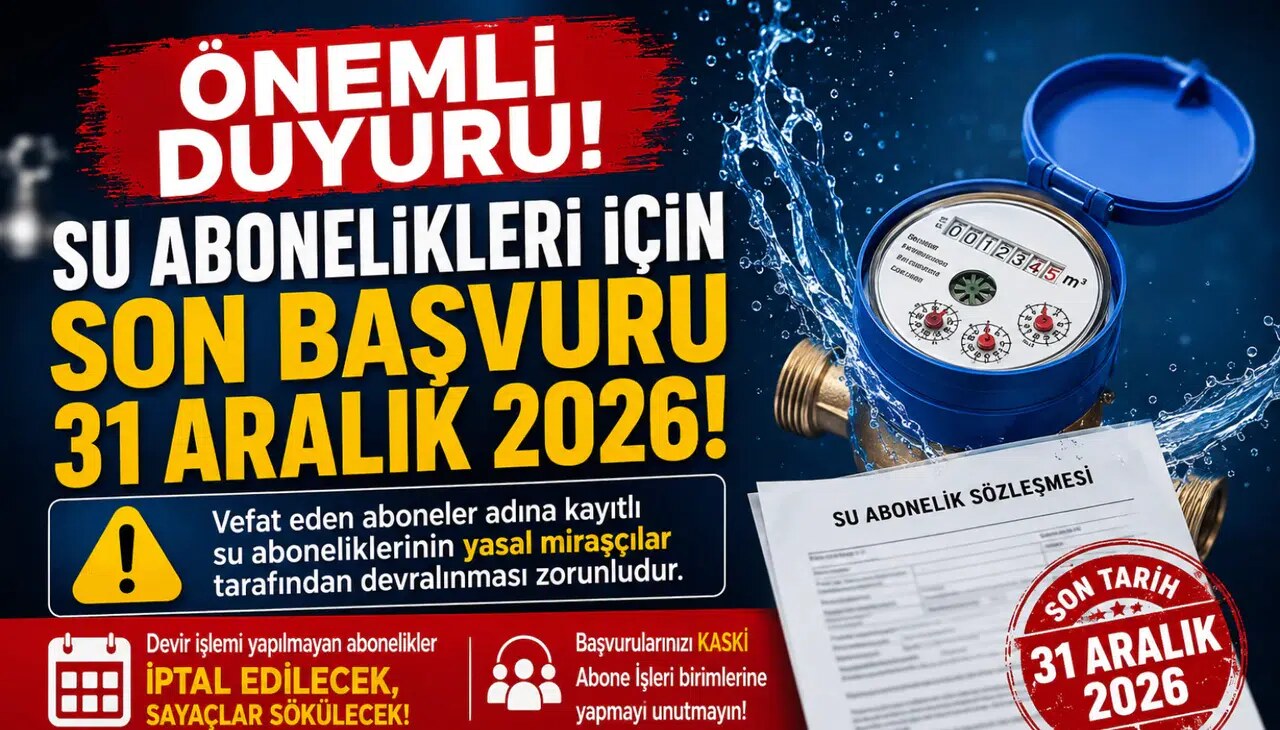 KASKİ’den Su Abonelikleri İçin Kritik Son Tarih Uyarısı