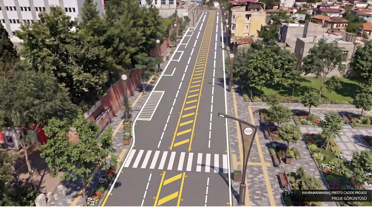 Gazneliler Caddesi’nde Son Kat Asfalt Çalışması Başladı