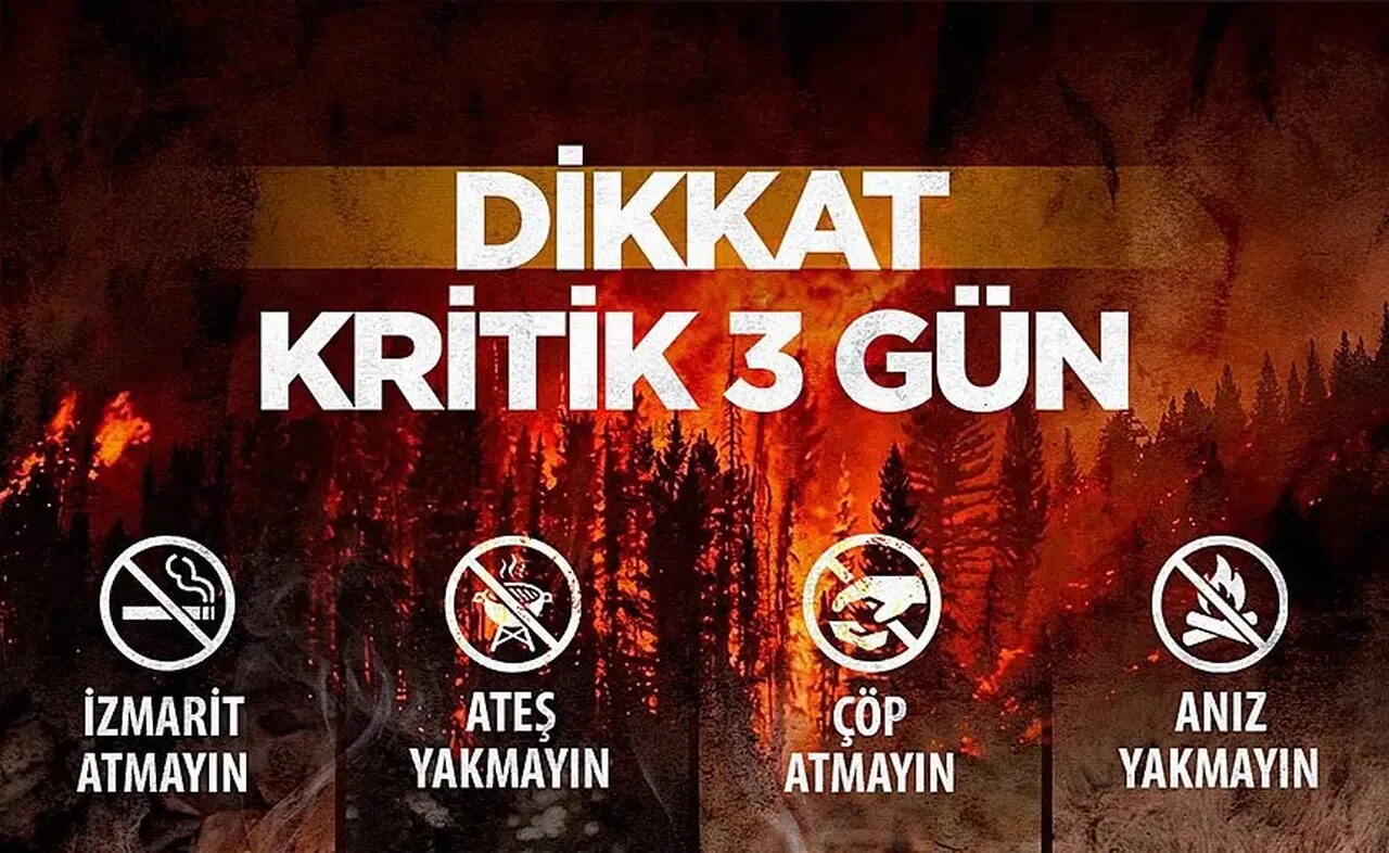 Kahramanmaraş’ta Yangın Riskine Karşı 3 Gün Uyarısı