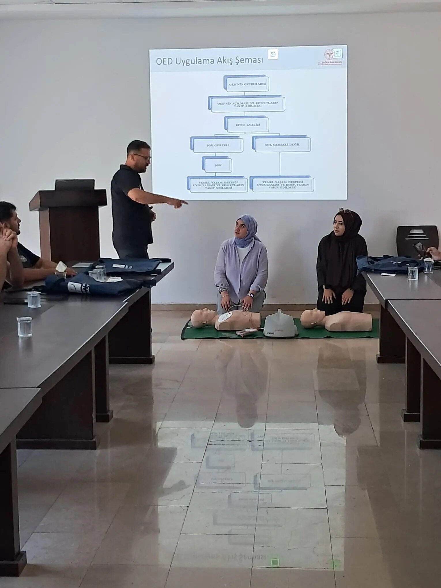 Kahramanmaraş’ta Gönüllülere Önemli İlk Yardım Eğitimi