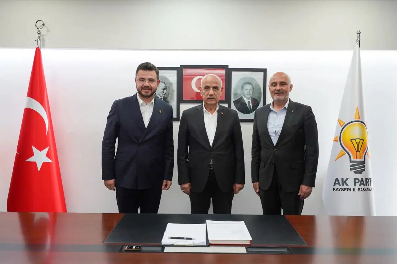 AK Parti Kahramanmaraş Heyetinden Kayseri’de Teşkilat Ziyareti