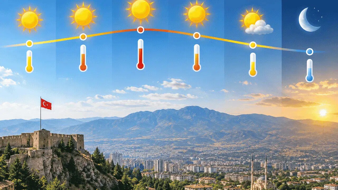 Kahramanmaraş’ta Sıcaklık 37 Dereceye Kadar Yükselecek