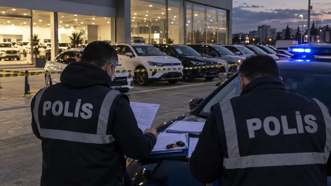 Kahramanmaraş merkezli sıfır araç operasyonunda 6 gözaltı