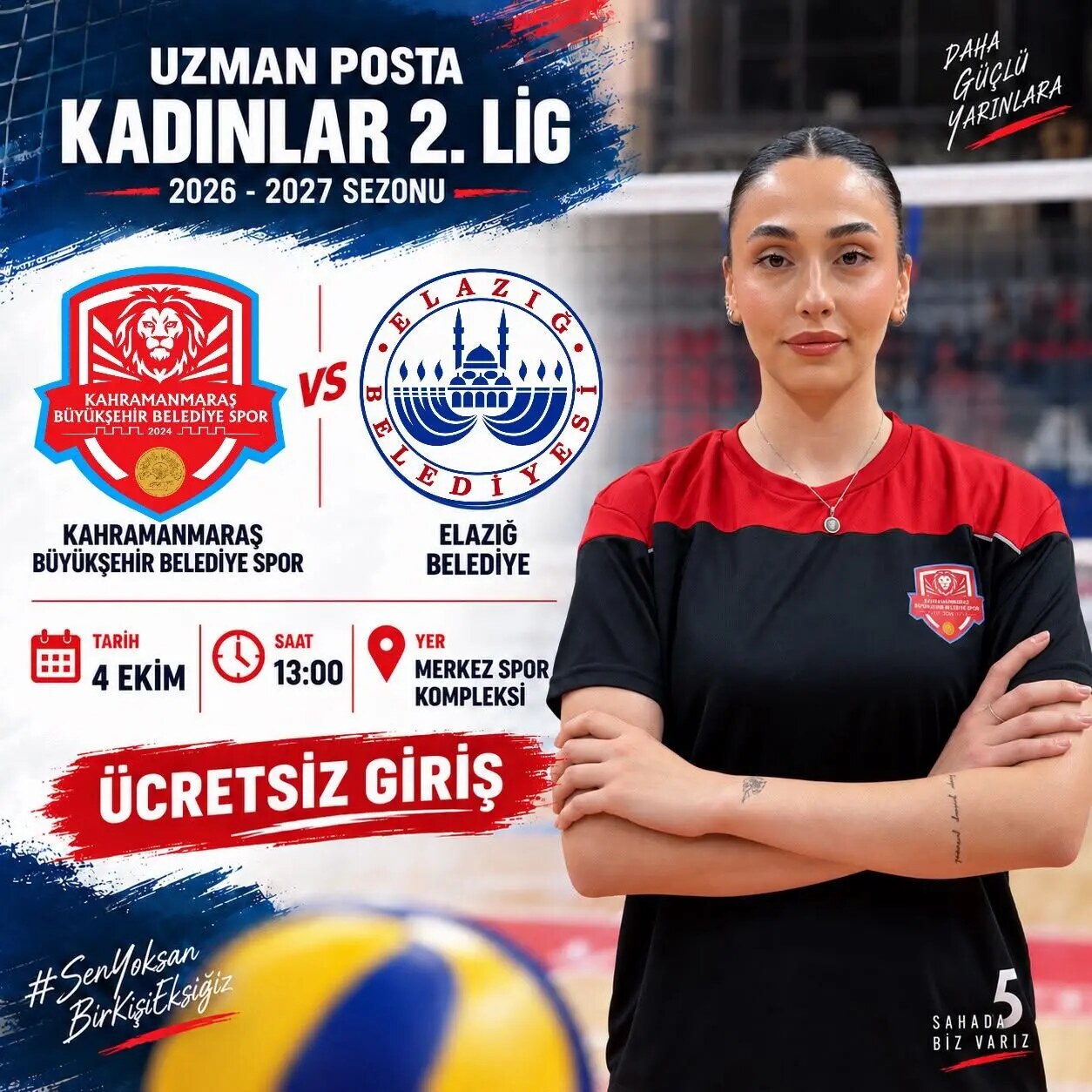 Kahramanmaraş’ın Sultanları Elazığ Karşısında Galibiyet Peşinde