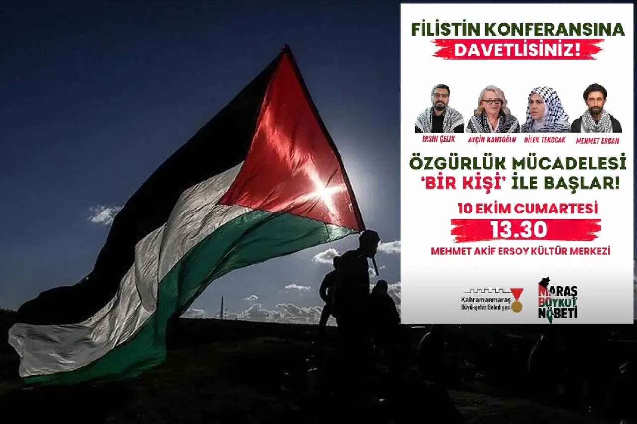 Kahramanmaraş’ta Filistin İçin Konferans Düzenlenecek