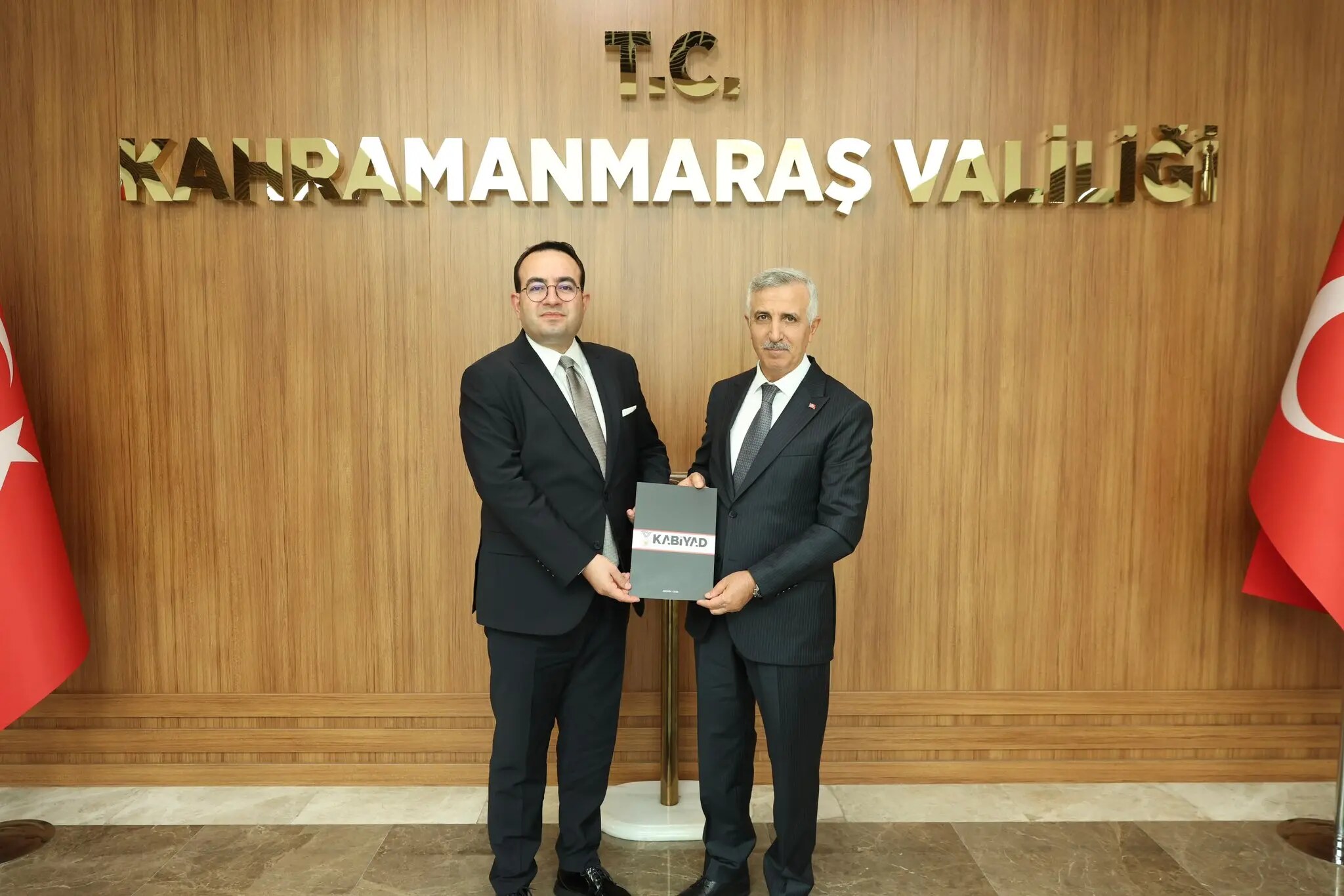 Vali Ünlüer KABİYAD Yönetimini Makamında Kabul Etti