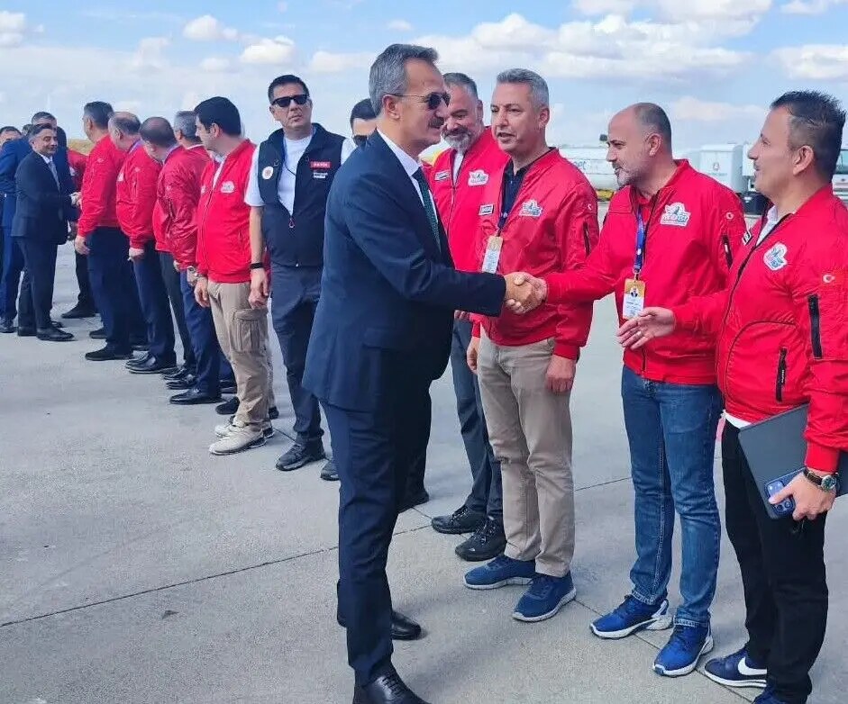 YÖK Başkanı Özvar TEKNOFEST’te KSÜ Standını Ziyaret Etti