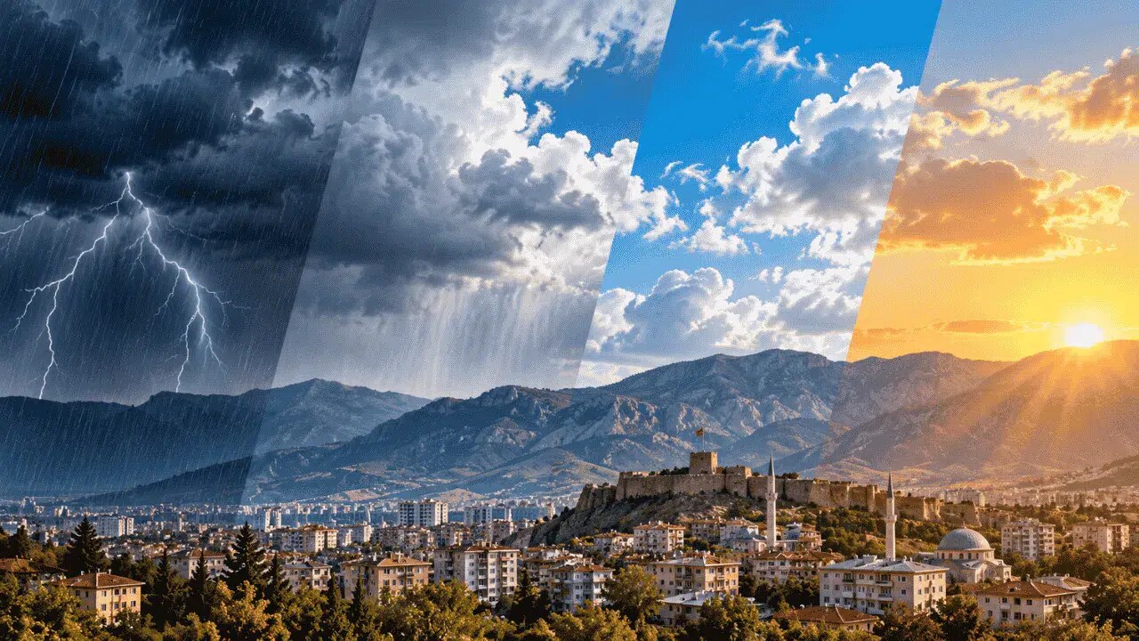Kahramanmaraş’ta Hava Değişiyor İşte 5 Günlük Tahmin