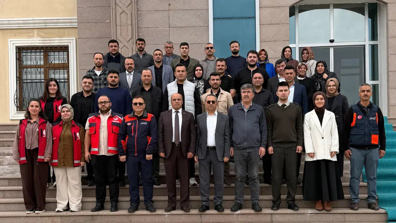 AFAD’dan Afşin Kaymakamlığına deprem anı tatbikatı